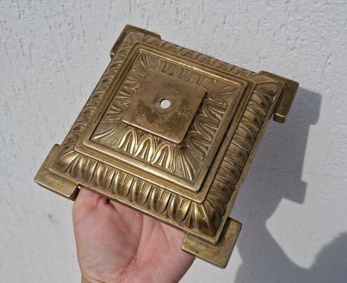 Ancien socle bronze ou - en,