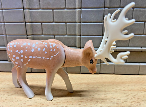 Playmobil animaux cerf blanc - 1,