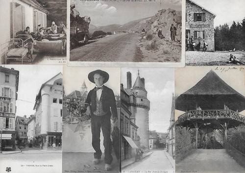 Lot cartes postales - lot,