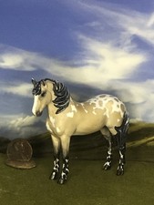 OOAK Breyer cm Custom Stablemate Horse  Kit x D. Williams * Buckskin Appaloosa *
