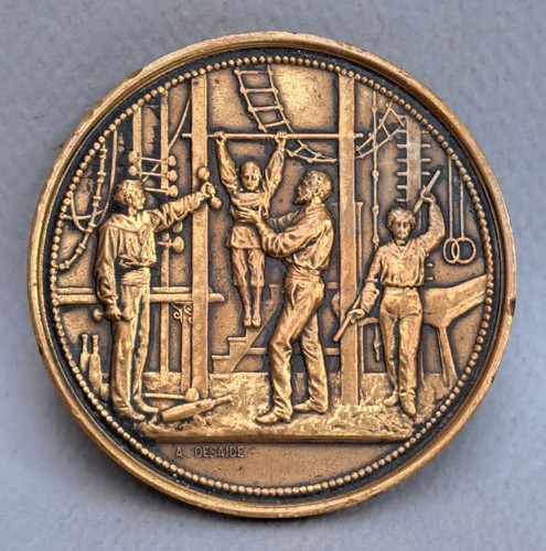 Grande medaille gymnastique - de,