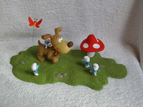 Figurine puppy pays des - "figurine,