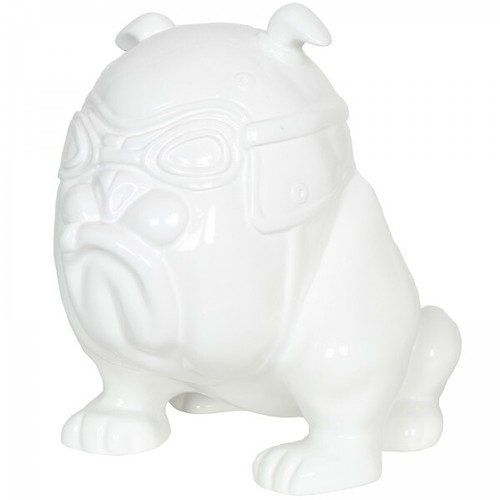 Statue chien bouledogue