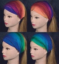 Femmes serre-tête bandeau tête cheveux foulard de yoga turban élastique chimio