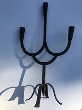 Ancien Grand Bougeoir Fer