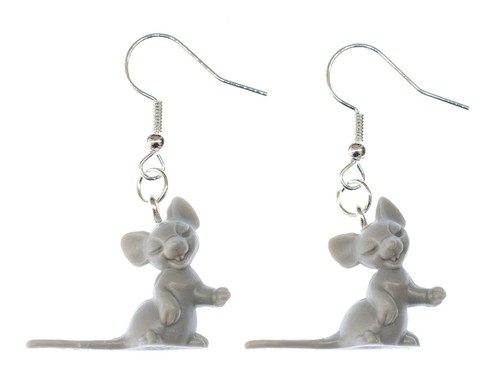 Boucles oreilles souris - d'oreilles,