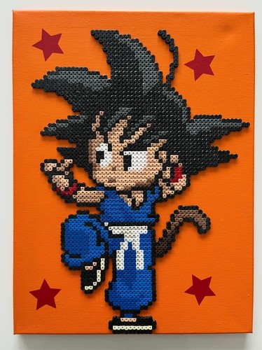 Pixel art perles a repasser - /,