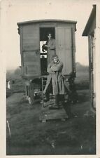 Argentique soldats dans une