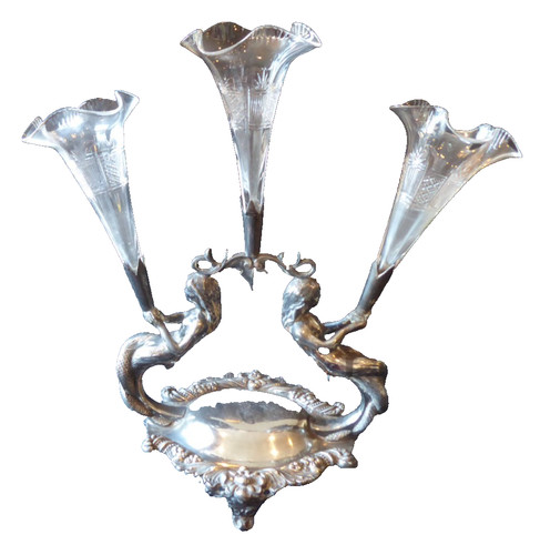 Epergne sirène vase - vase, cornet