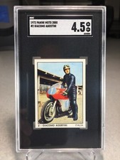 1972 Panini Moto 2000 Giacomo Agostini #2 - SGC 4.5