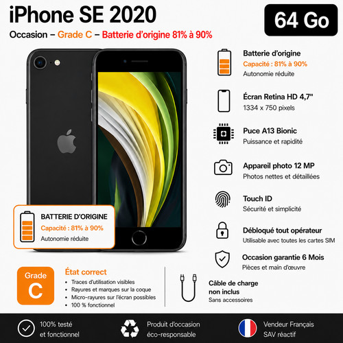 Grade apple iphone - +,