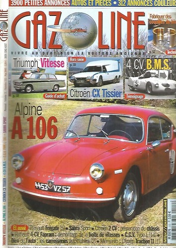 Gazoline 112 alpine a106 - alpine,