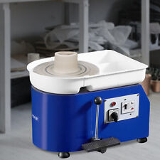 VEVOR Tour de Potier Roue de Poterie Électrique 28cm 350W Tablier Art Céramique