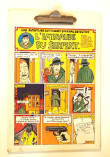 PLAQUE PORTE-BLOC ILLUSTRE  ''