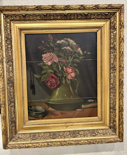 Tableau xixème huile sur - tableau,