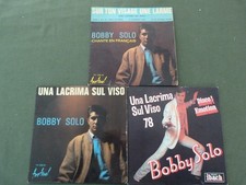 LOT DE 3 45T BOBBY SOLO