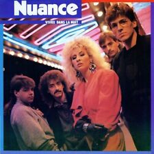 Nuance ‎– Vivre Dans La Nuit (1986, Disque Vinyle Original) VG+/ Pochette G+