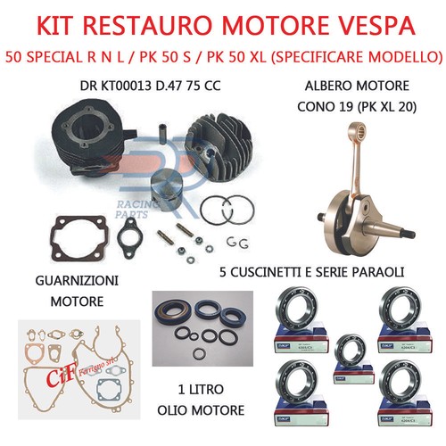Révision moteur vespa - révision,