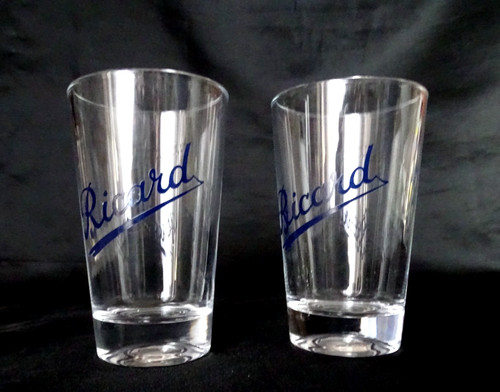Lot verres ricard momie - verres,
