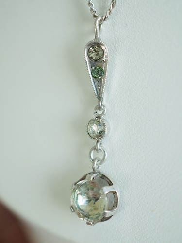 Collier ancien pendentif - collier,