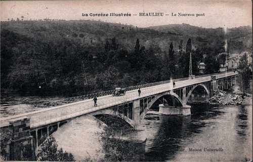 Cpa beaulieu le - beaulieu, nouveau