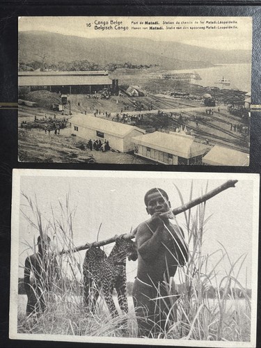 Carte postale congo - congo, belge