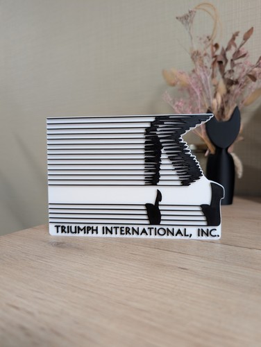 Plaque michael jackson logo - jackson, 3d
