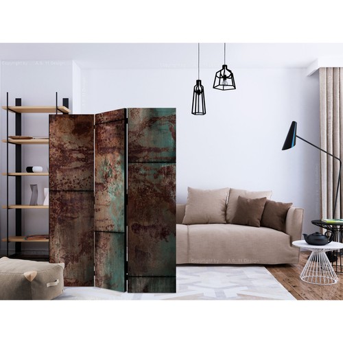 Paravent volets dark - 3, metal
