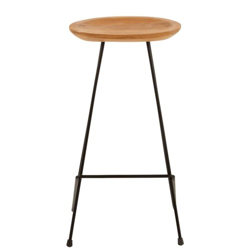Chaise bar teck - chaise, de