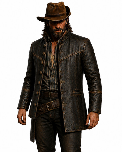 Manteau western vintage - , en