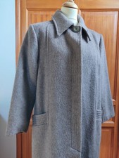 Manteau femme en laine lama