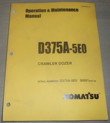 Manuel opération et - d’opération,