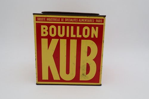 Ancienne boîte publicitaire