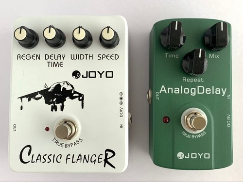 Joyo analog delay flanger - delay, &