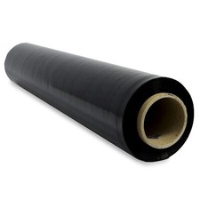 Film d'emballage étirable film plastique noir pour l'emballage rouleau de pro...