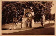 Old postcard AK ABBEY of St-WANDRILLE La Porte exterieure (416031)