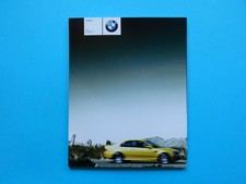 Brochure / Catalogue - BMW M3 E46 - Coupe / Convertible and M3 CSL - 1/2003