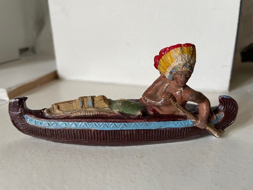 Rovello canoë avec indien - -,