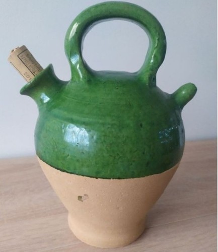 Cruche gargoulette vernissée