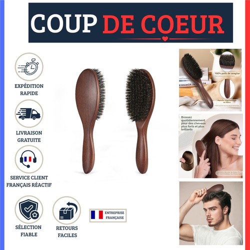 Brosse cheveux bestool poils - brosse,