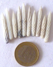 10 ANCIENNES PLUMES BLANCHES