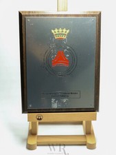 Militaria Marine Belgium - Port Of Antwerp - Harbour Authority Souvenir Plaque