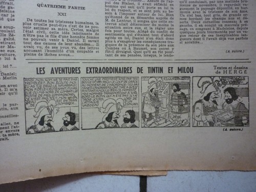 Tintin journal soir num - tintin,