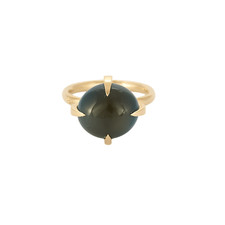 Pomellato - Poison - Rose gold ring, blue topaz london.