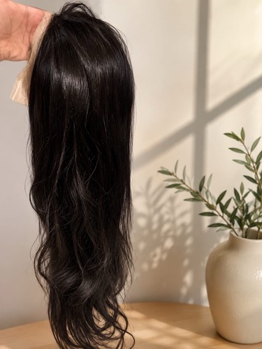 100 raw indian - black, wavy