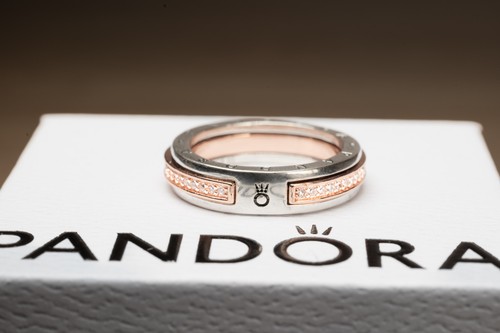 Bague pandora pavé signature - bague,