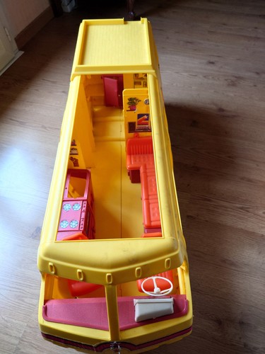 Camping car barbie - car, star