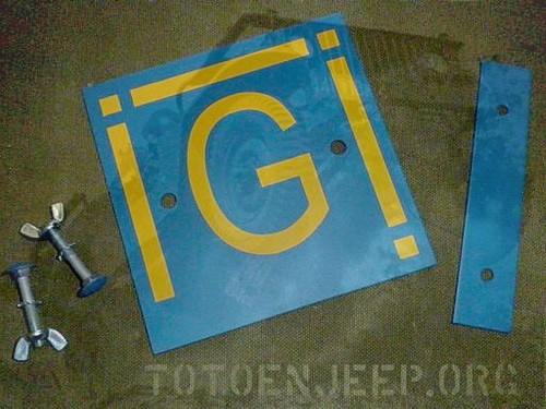 Kit plaque acier ffl - kit,