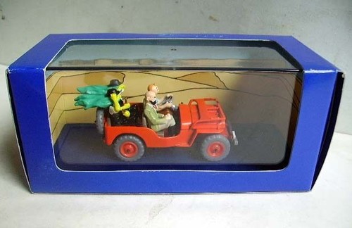 Tintin jeep willys - -,