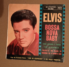 45T EP Elvis PRESLEY "Bossa Nova  " 1963  correct /VG